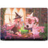 Pink Anime Witch Girls in Library with Cats by Ivy Dolamore Dell Inspiron Skin